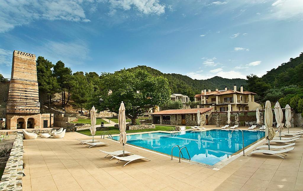 Kaminos Resort Límni エクステリア 写真